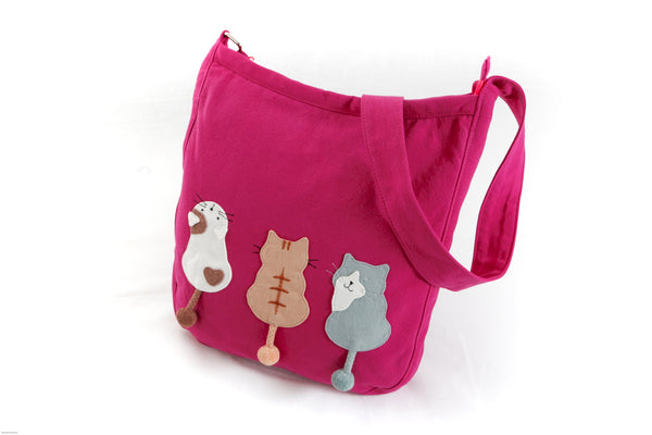 Cara Cat Mikimoto Crossbody Bag - Hikosen Cara USA