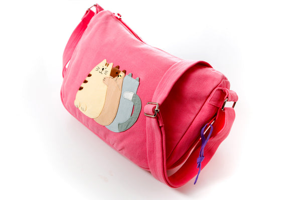 Cara Cat Expandable Bottom Crossbody - Hikosen Cara USA