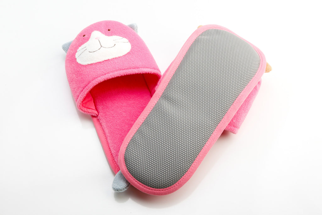 Cara Cat Cotton Padded Slippers - Hikosen Cara USA