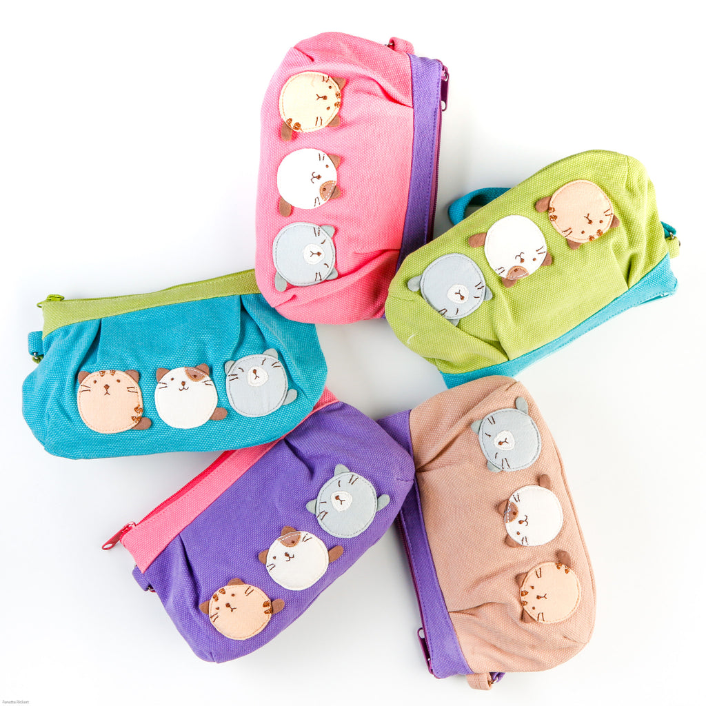 Cara Cat Pouch/Wristlet - Hikosen Cara USA